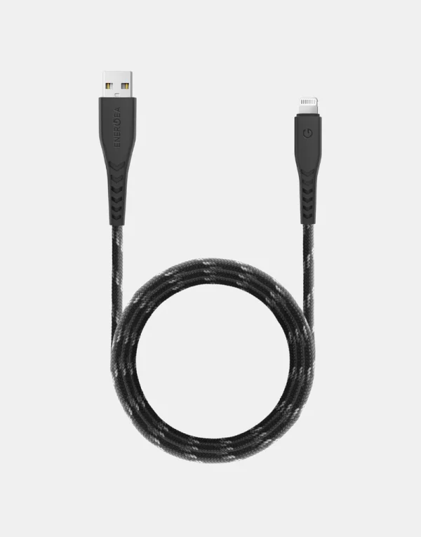 Energea Nyloflex lightning cable - black