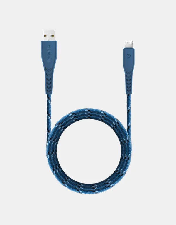 Energea Nyloflex lightning cable - blue