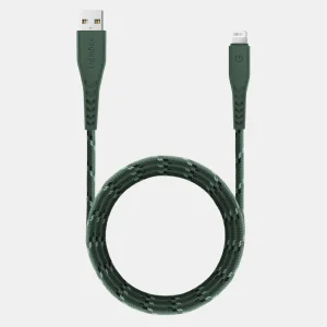 Energea Nyloflex lightning cable - green