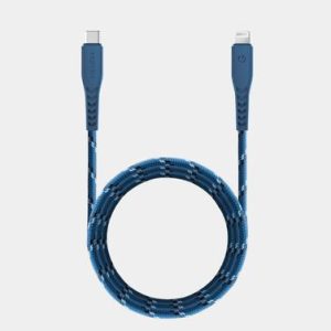 NyloFlex Cable USB-C - Lightning-blue