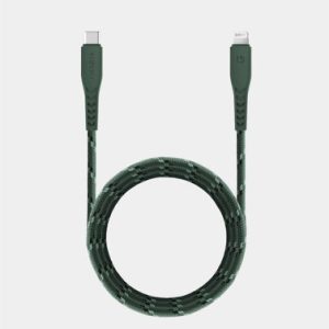 NyloFlex Cable USB-C - Lightning-green