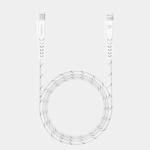 NyloFlex Cable USB-C - Lightning-white