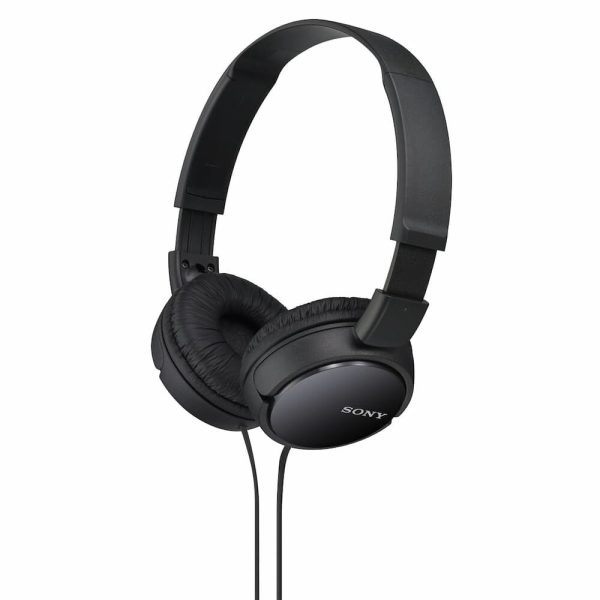 SONY MDR-ZX110 Foldable Headphones in Black