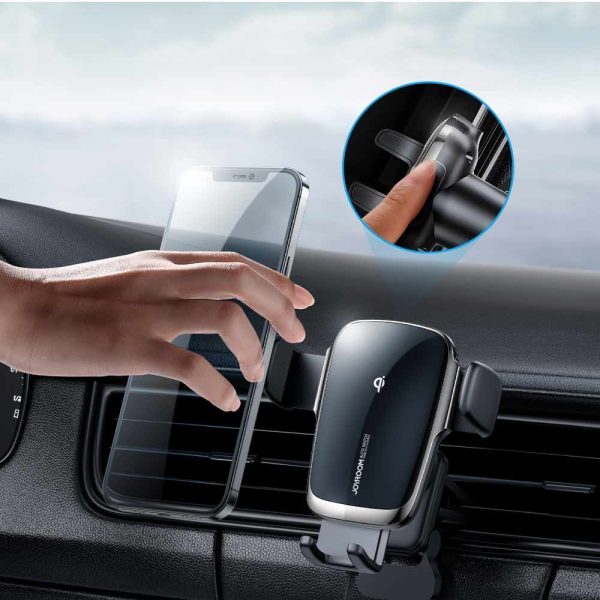 Joyroom Automatic Clamping Wireless Charging car cradle