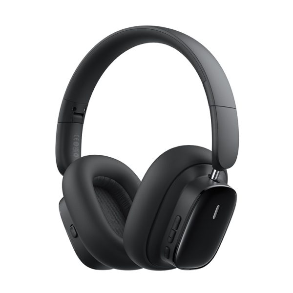 BASEUS H1i Bowie Noise-Cancelling Wireless Headphones - in black