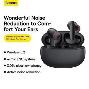 Baseus MZ10 Bowie Series True Wireless Earphones - key features