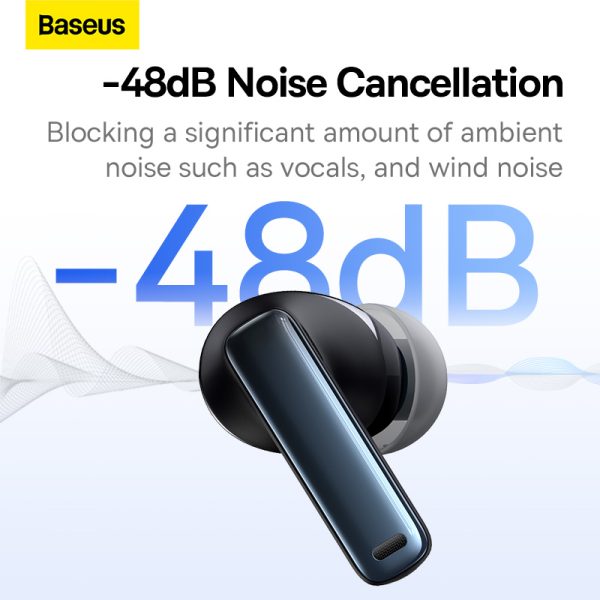Baseus M2S Bowie Series True Wireless Earphones - noise cancellation
