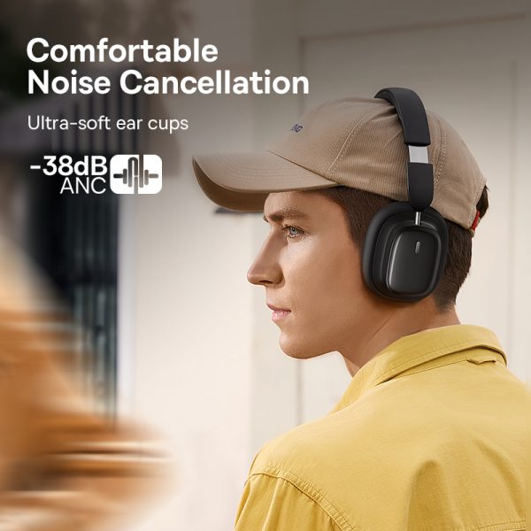 BASEUS H1i Bowie Noise-Cancelling Wireless Headphones - Noise cancelling
