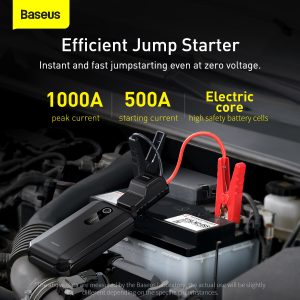 BASEUS Super Energy Air Series 12V DC and USB Car Jump Starter